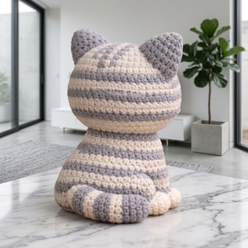 Amigurumi Cat Crochet Pattern (PDF)