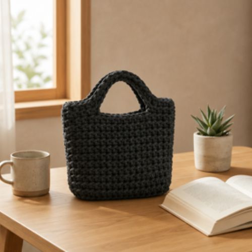 Modern Crochet Tote Bag Pattern (PDF)