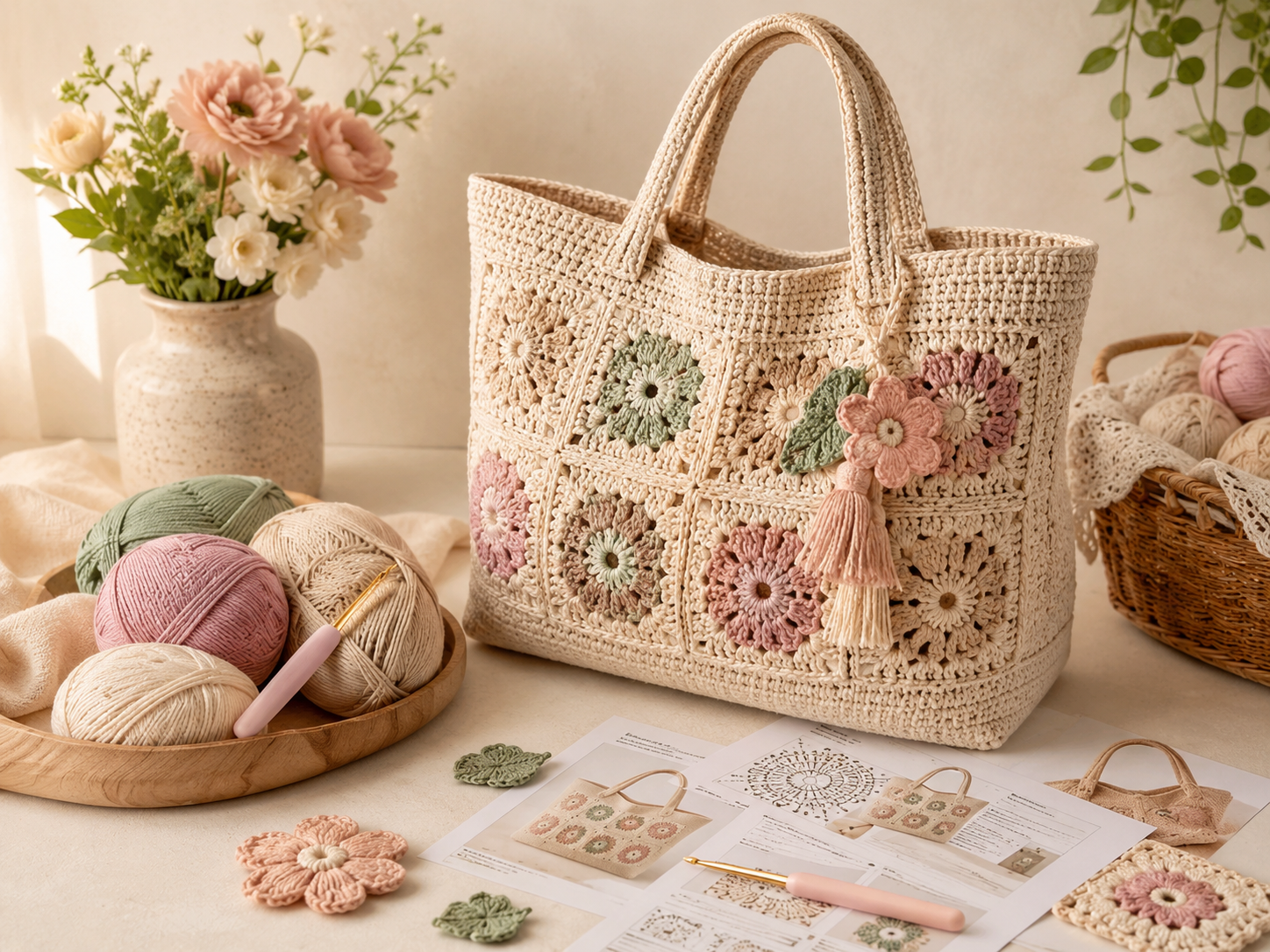 Crochet Tote Bags Patterns