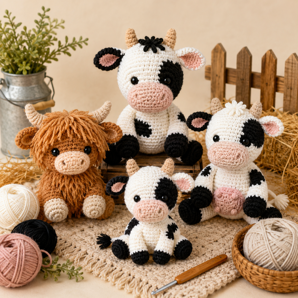 Crochet Cow Patterns