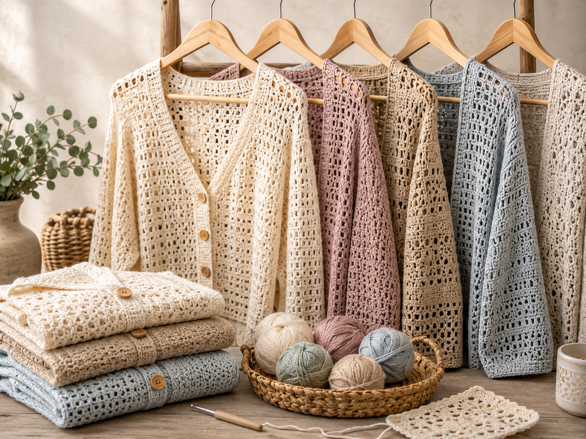 Crochet Cardigan Patterns