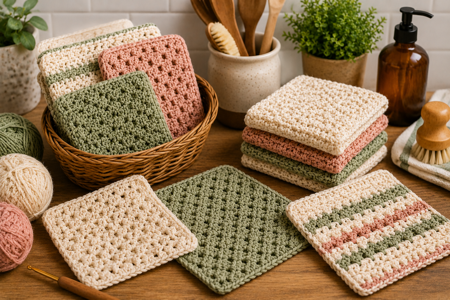 Crochet Dishcloth Patterns