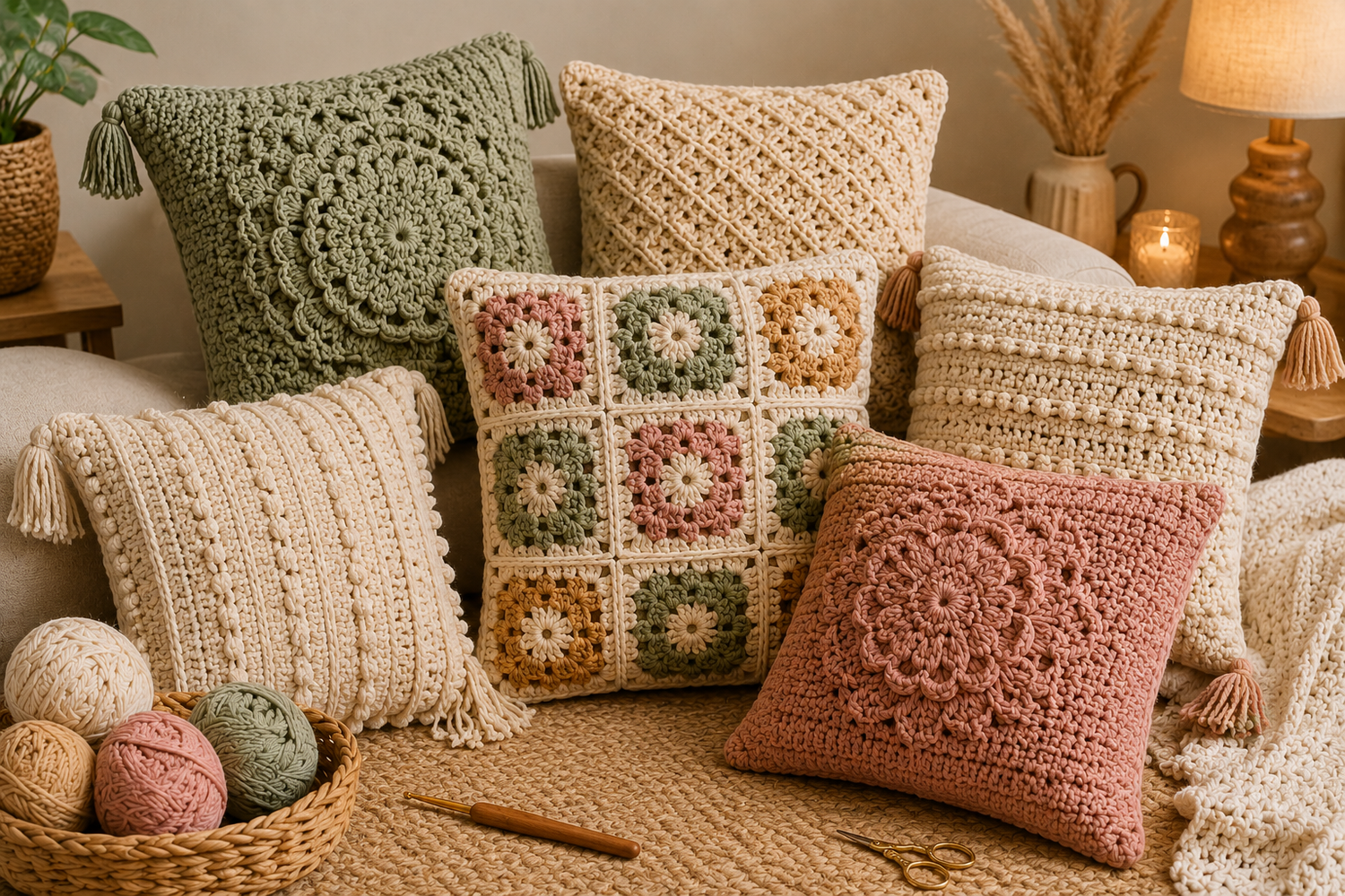 Crochet Pillow Patterns