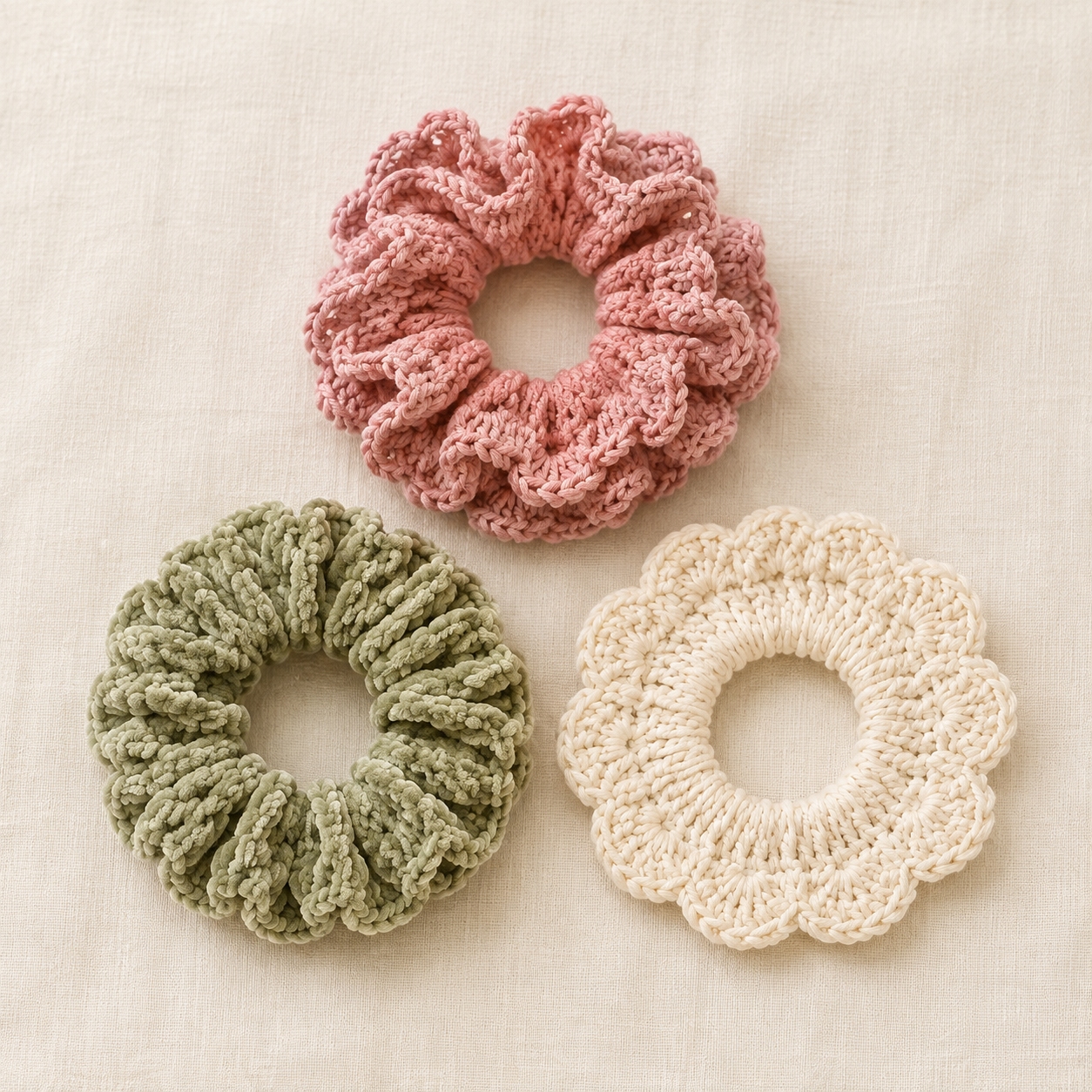 Crochet Scrunchies