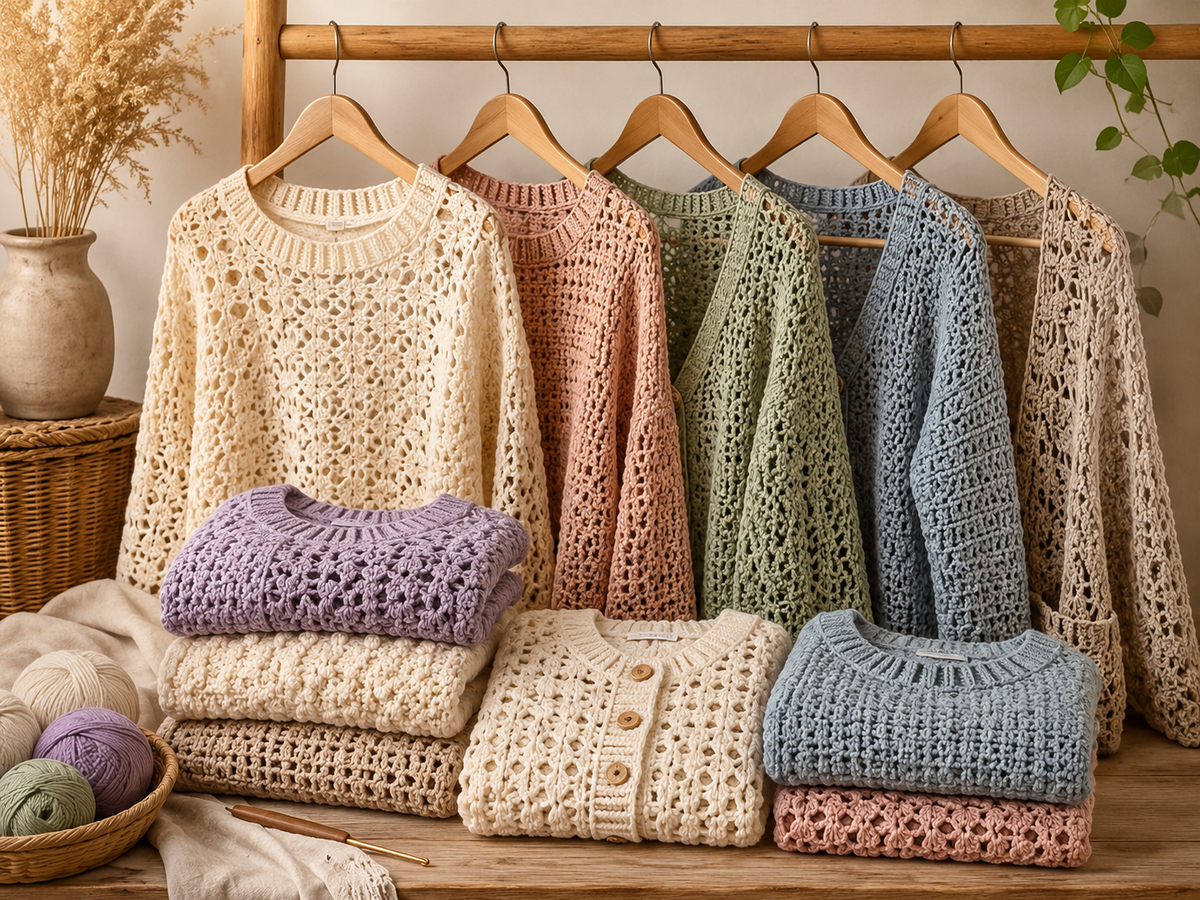 Crochet Sweater Patterns