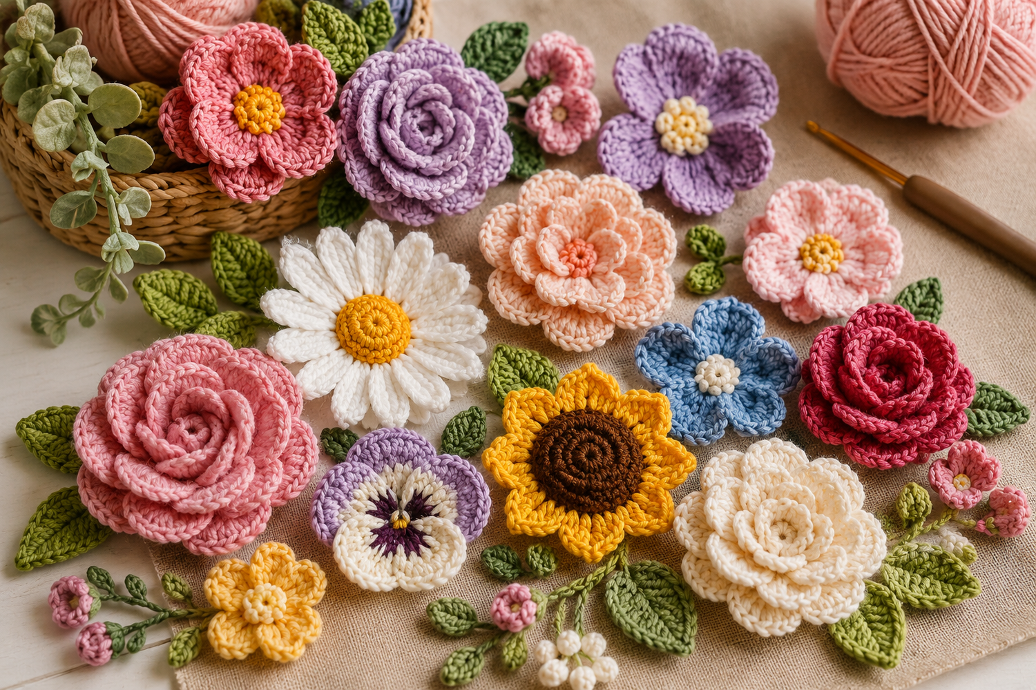 Crochet Flower Patterns