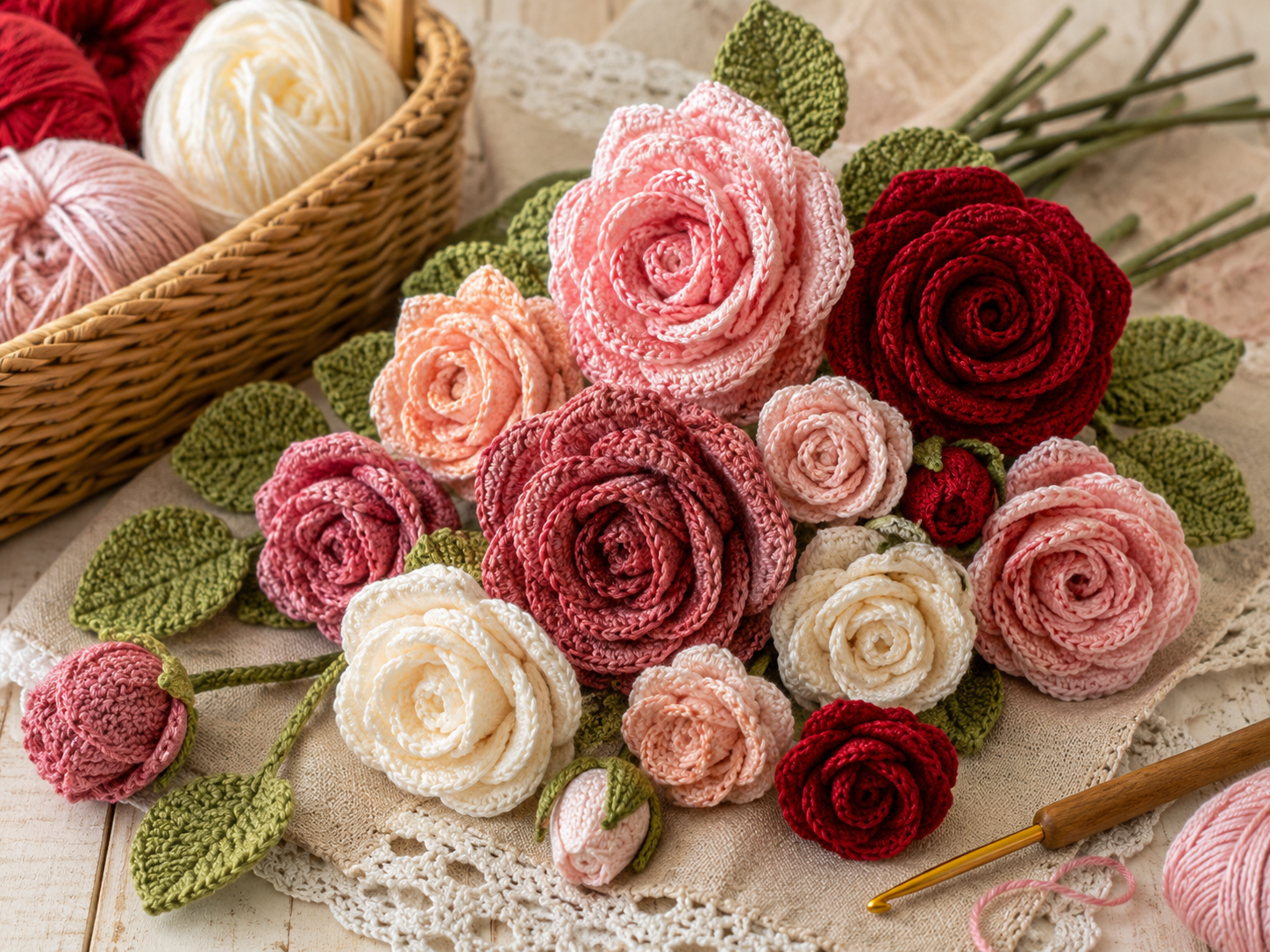 Crochet Rose Patterns