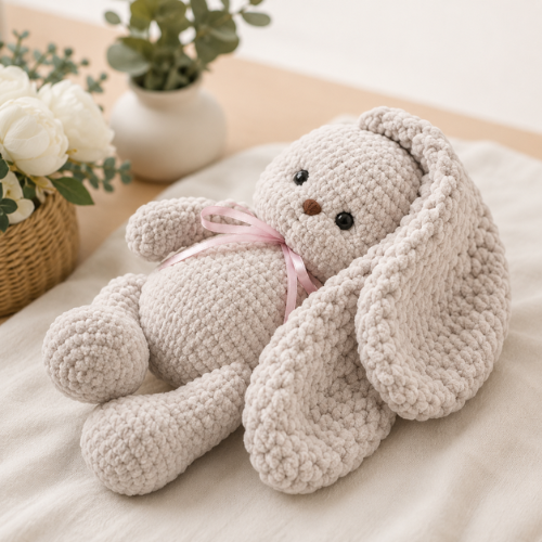 Amigurumi Bunny Rabbit Crochet Pattern (PDF)