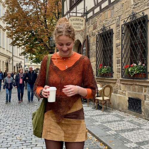 Boho Crochet Mesh Poncho Pattern (PDF)