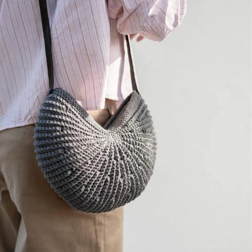 Crochet Textured Tote Shooper Bag Pattern (PDF)