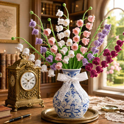 Crochet Wildflower Bouquet Pattern (PDF)