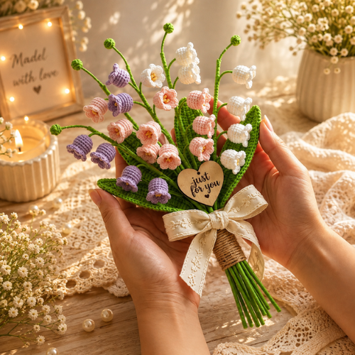 Crochet Wildflower Bouquet Pattern (PDF)
