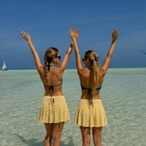 Crochet Swim Cover-Up Skirt Pattern (PDF)