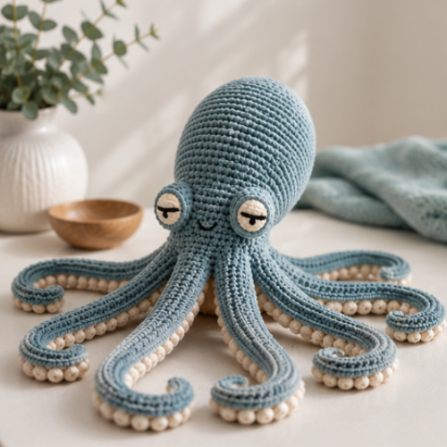 Crochet Amigurumi Octopus Pattern (PDF)