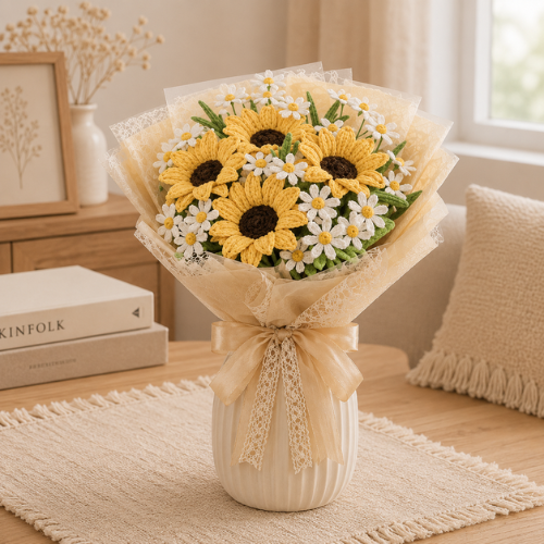 Sunlit Petals Crochet Pattern (PDF)