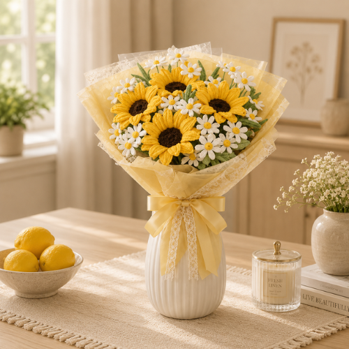 Sunlit Petals Crochet Pattern (PDF)